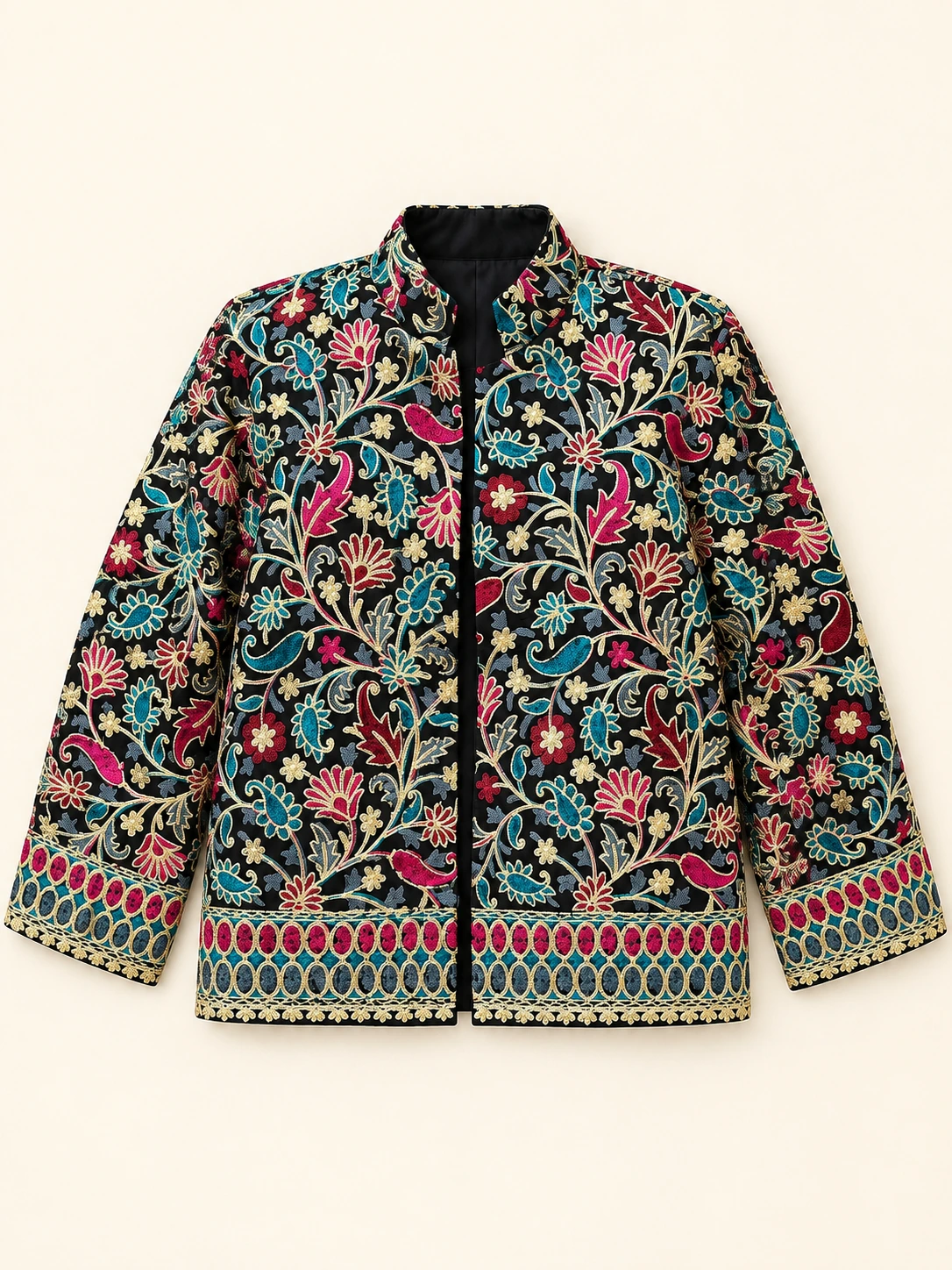 Silk Jacket — front view