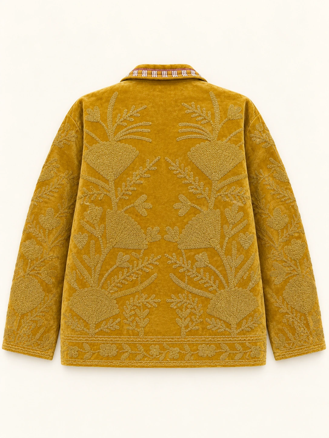 Velvet Jacket — back view