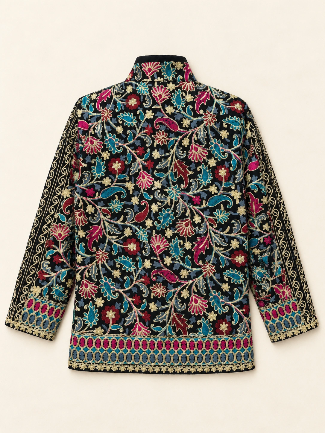 Silk Jacket — back view