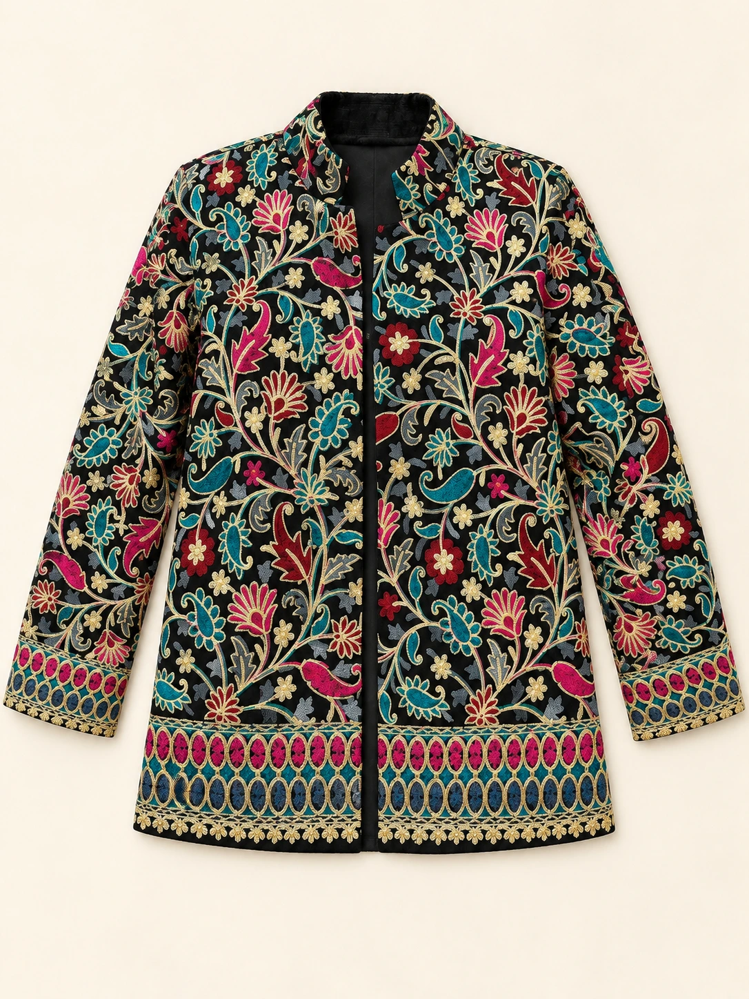 Silk Jacket — front view