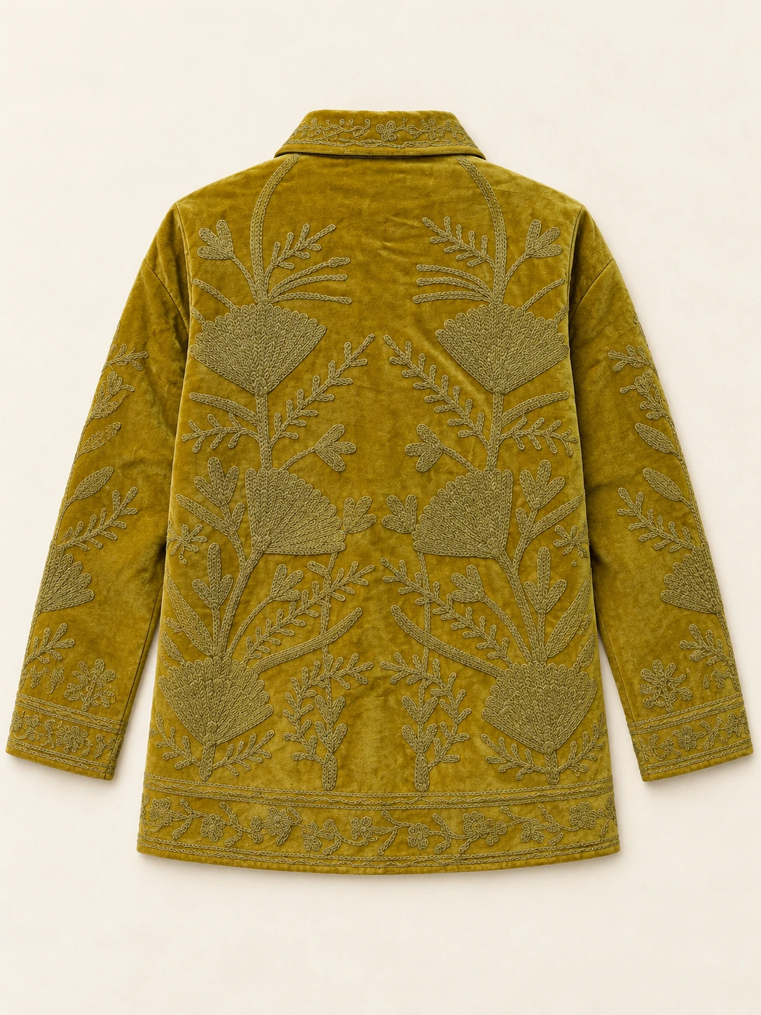 Velvet Jacket — back view