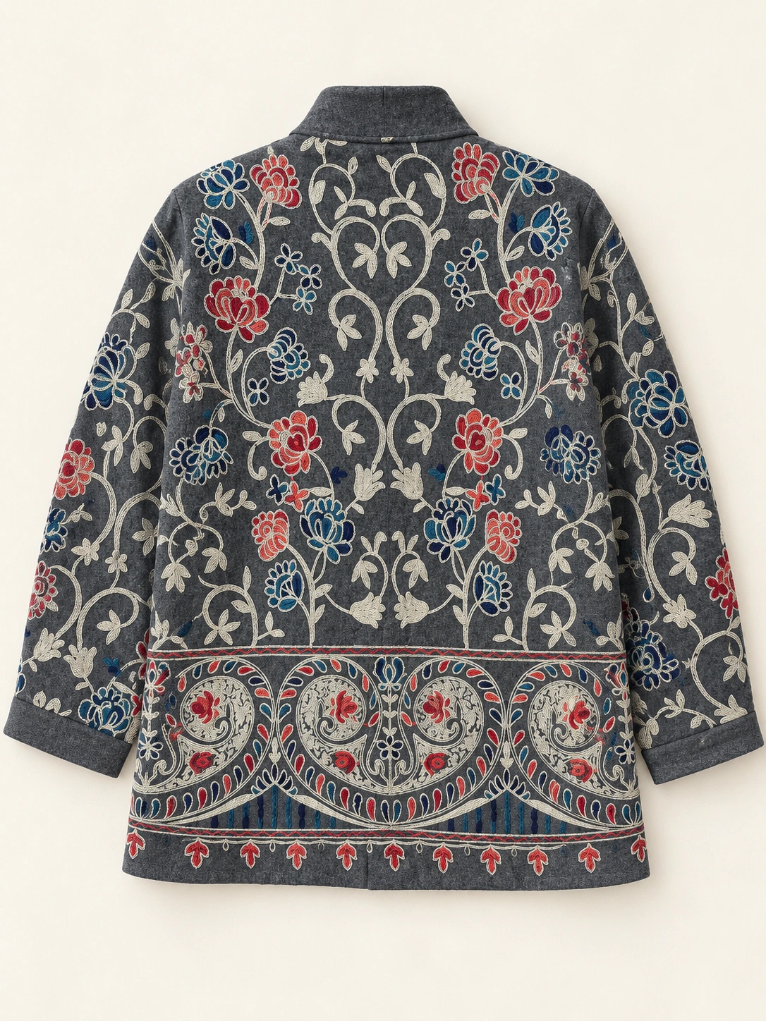 Cashmere Jacket — back view