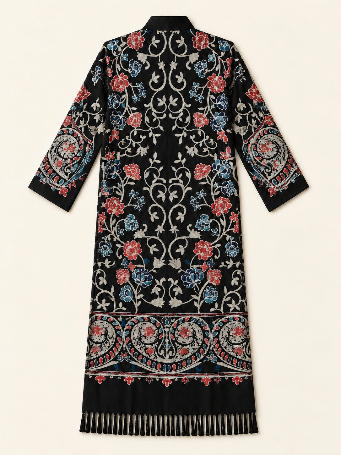 Cashmere Kaftan — back view