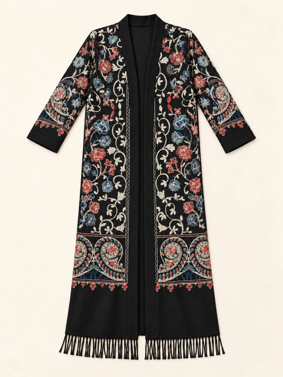 Cashmere Kaftan — front view