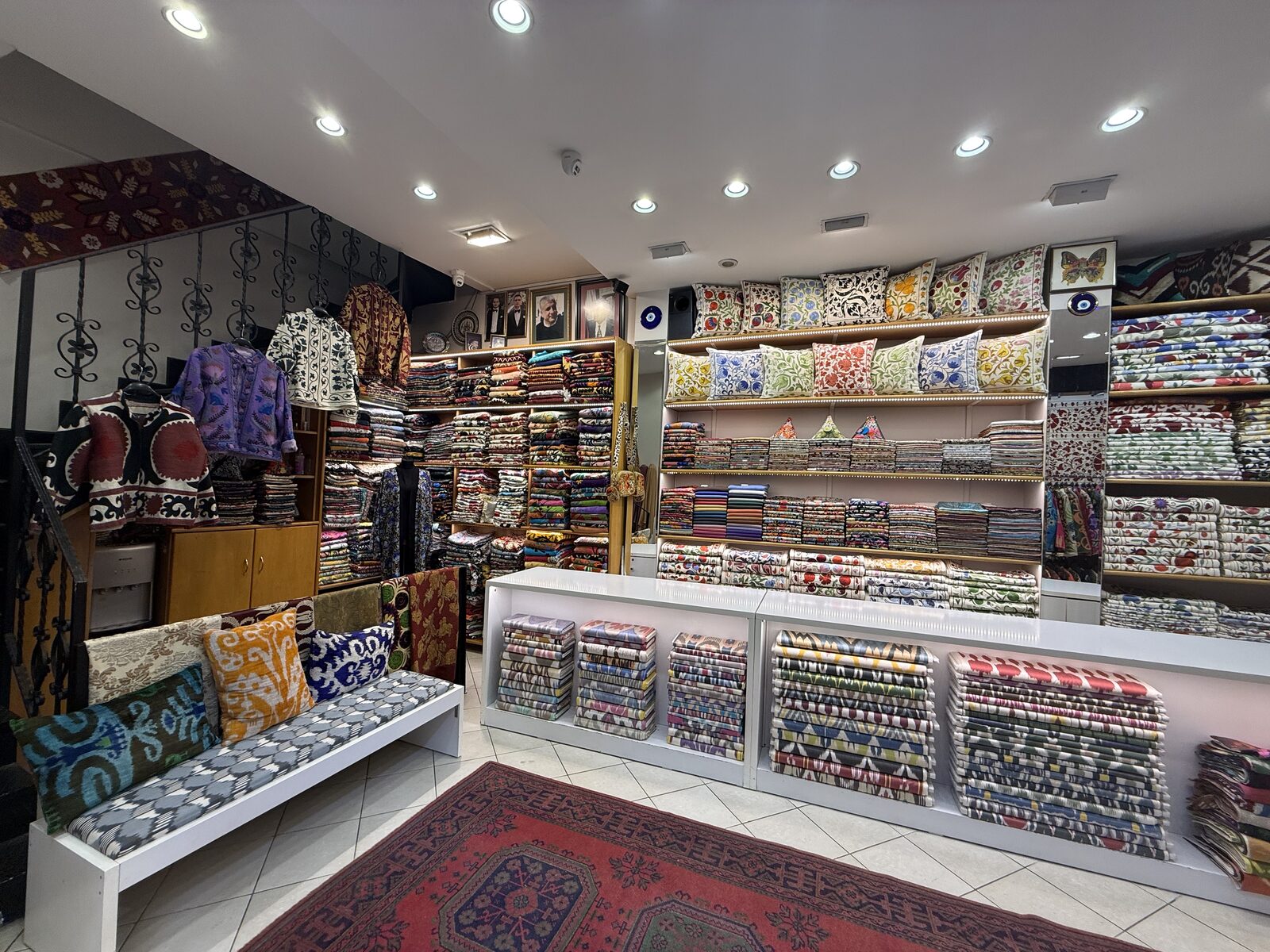 Interior of Gülipek Hamit Fırat Headquarters in Cebeci Han, Grand Bazaar Istanbul