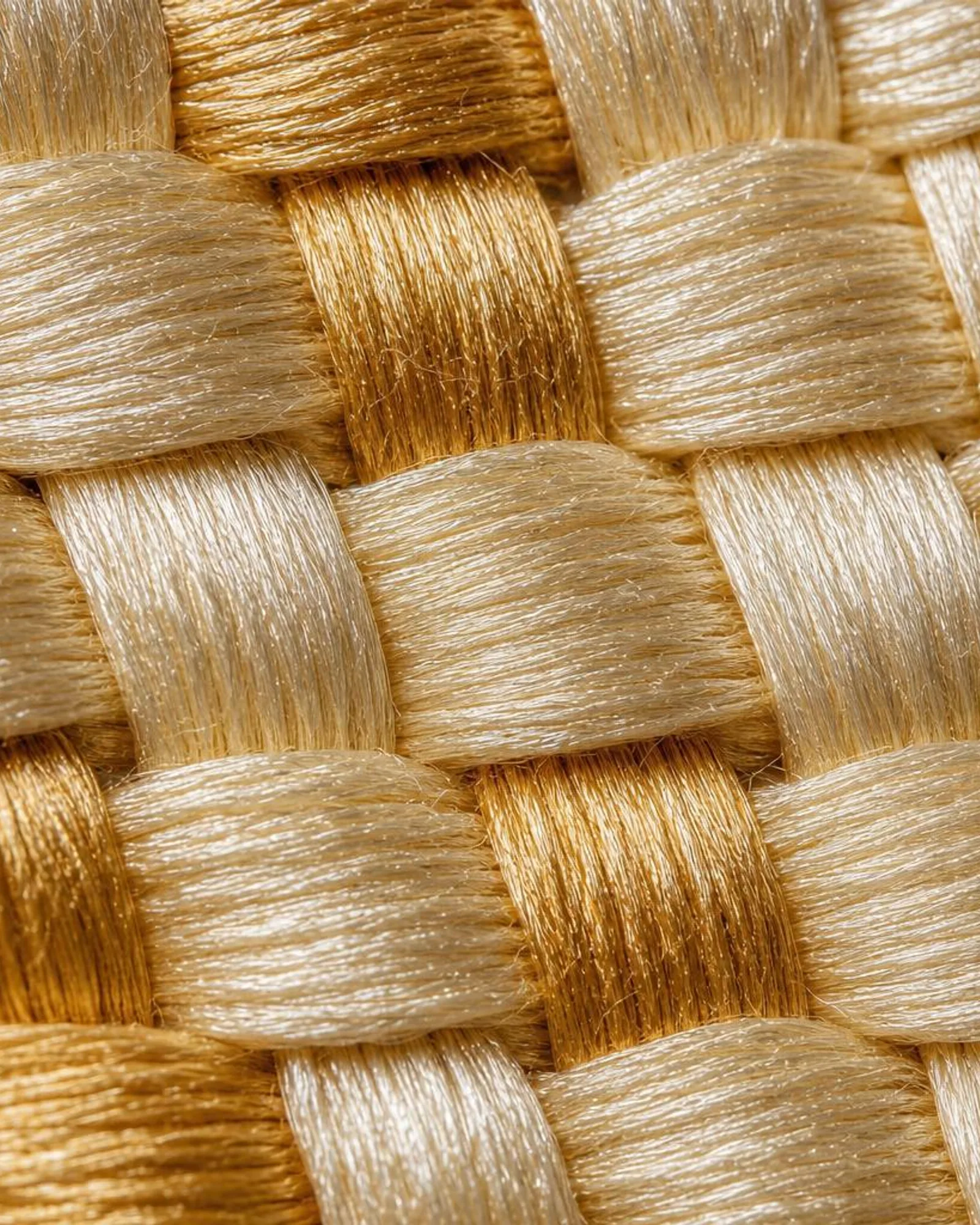 Close-up of silk weave structure — the quality of Gülipek Hamit Fırat craftsmanship